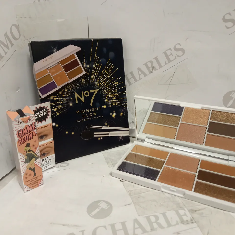 NO 7 FACE & EYE PALLETE + BENEFIT BROW SCULPT