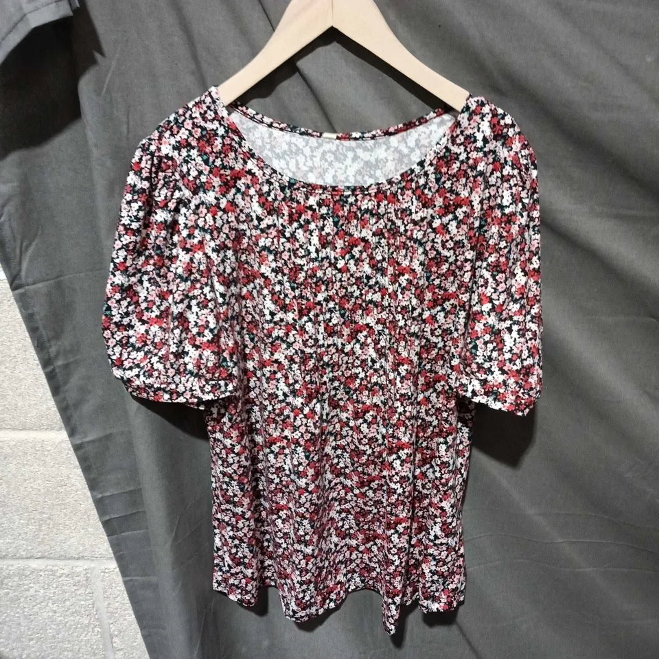 FLORAL PRINT WOMEN'S DRESS – SIZE XL GC BRAND