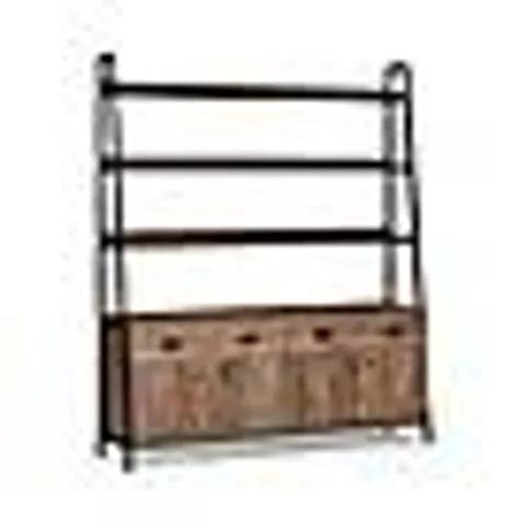 BOXED FULTON WIDE LADDER STORAGE CABINET (2 BOXES)