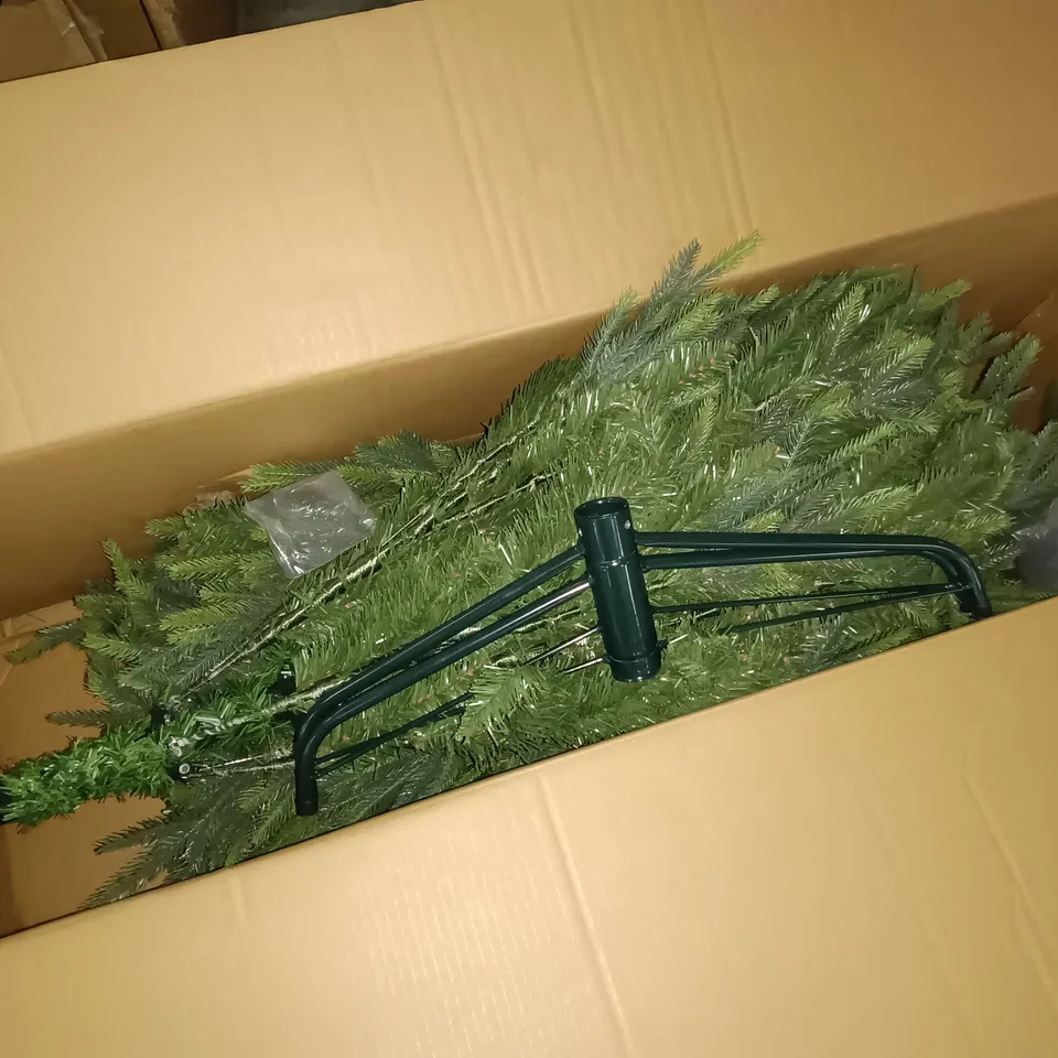 BOXED 6FT SHERWOOD REAL LOOK FULL CHRISTMAS TREE - COLLECTION ONLY RRP £209.99