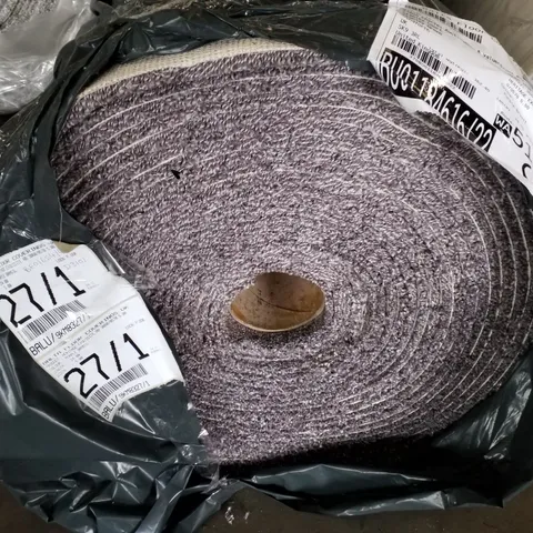 ROLL OF QUALITY HERMITAGE EXQUISITE AB 3060/0570 PURPLE BRASIL CARPET APPROXIMATELY 24×5M