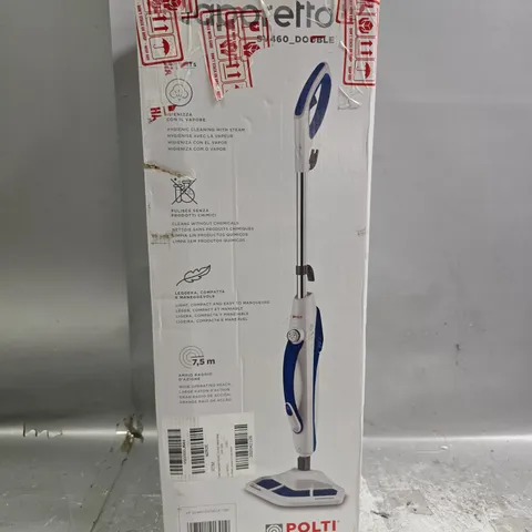 BOXED POLTI VAPORETTO SV 460 DOUBLE STEAM MOP