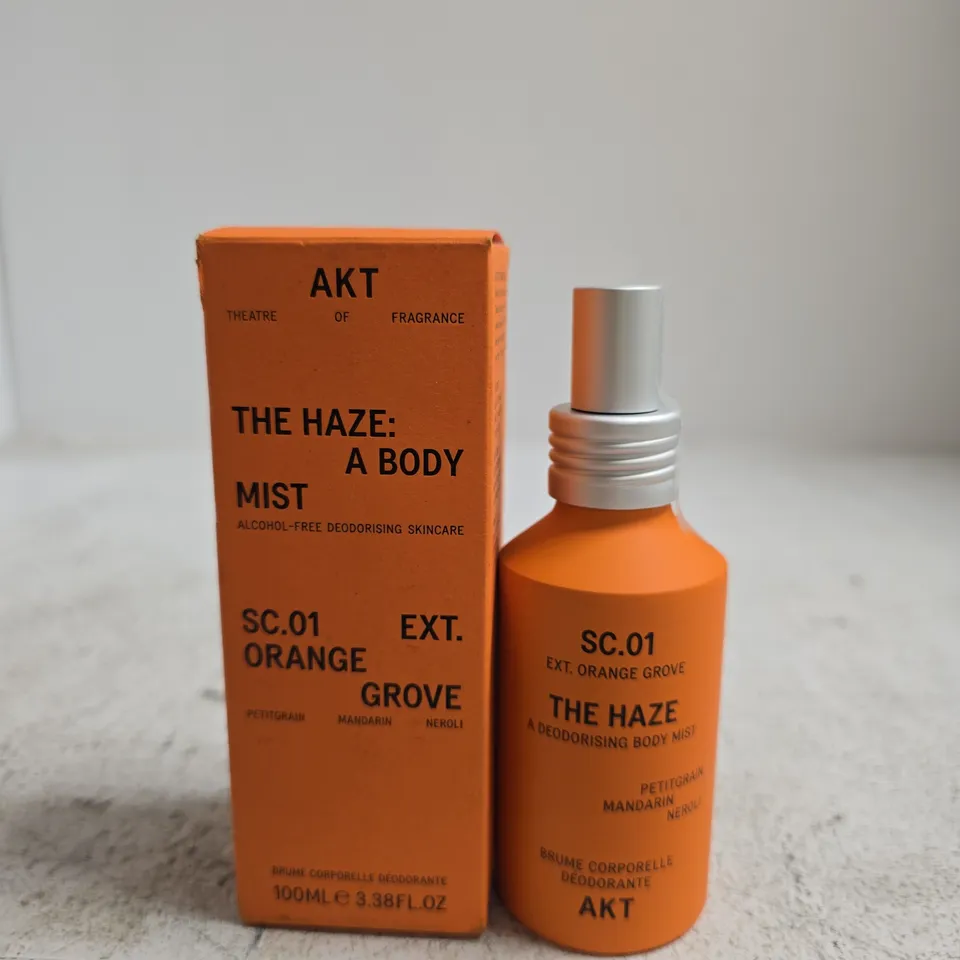 AKT THEATRE OF FRAGRANCE THE HAZE: A BODY MIST – ORANGE GROVE, 100ML