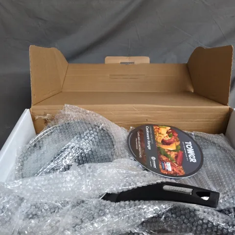 TOWER 3 PIECE CERASURE SAUCEPAN SET