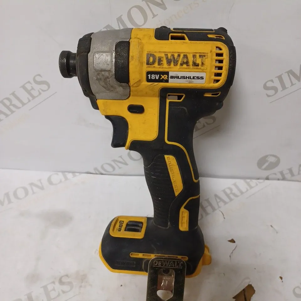 DEWALT DCF887N 18V XR 3 SPEED LI-ION BRUSHLESS IMPACT DRIVER 
