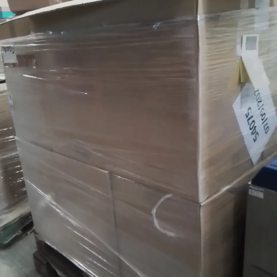 PALLET CONTAINING APPROXIMATELY 900 BIRCHBOX EMPTY PACKAGING BOXES