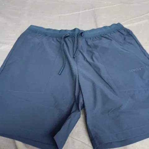 COMOLECTICS NAVY GYM SHORTS – SIZE M