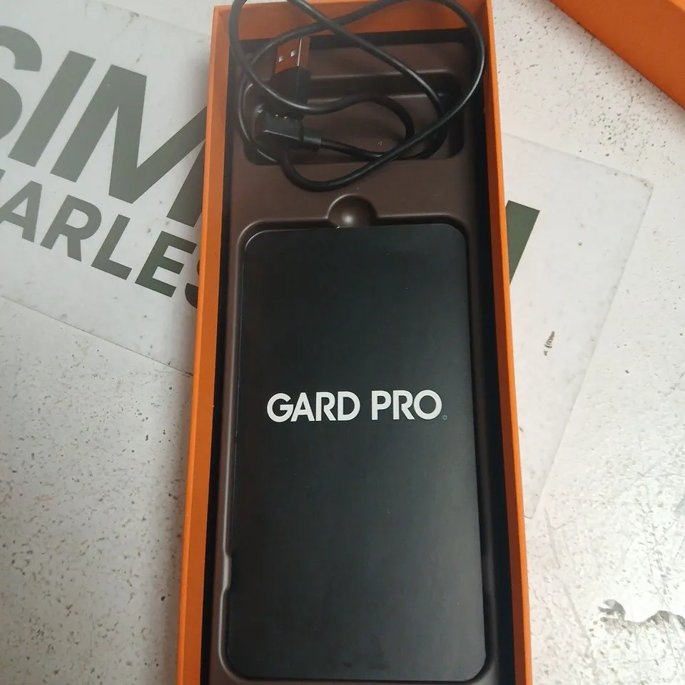 GARD PRO ULTRA SERIES ULTRA 3 SMARTWATCH – ORANGE STRAP (BOXED)