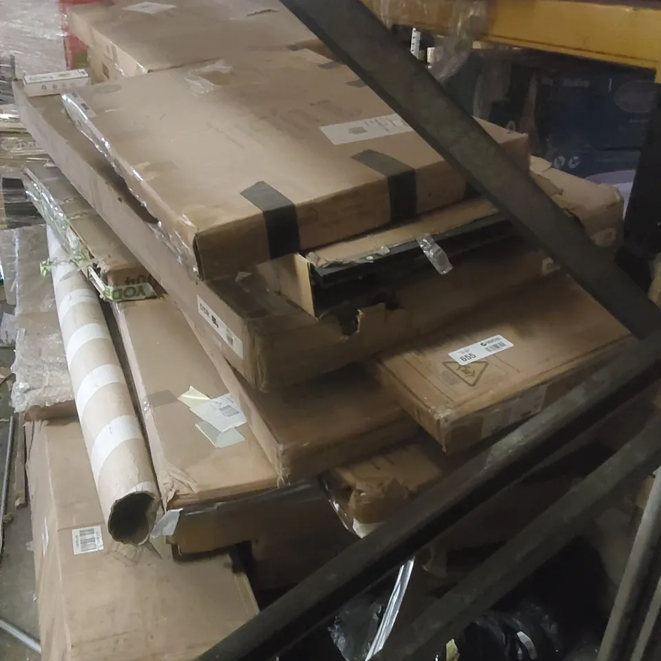 PALLET CONTAINING A VERY LARGE QUANTITY OF ASSORTED FURNITURE PARTS