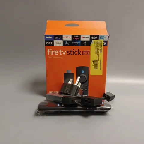 BOXED AMAZON FIRE TV STICK LITE