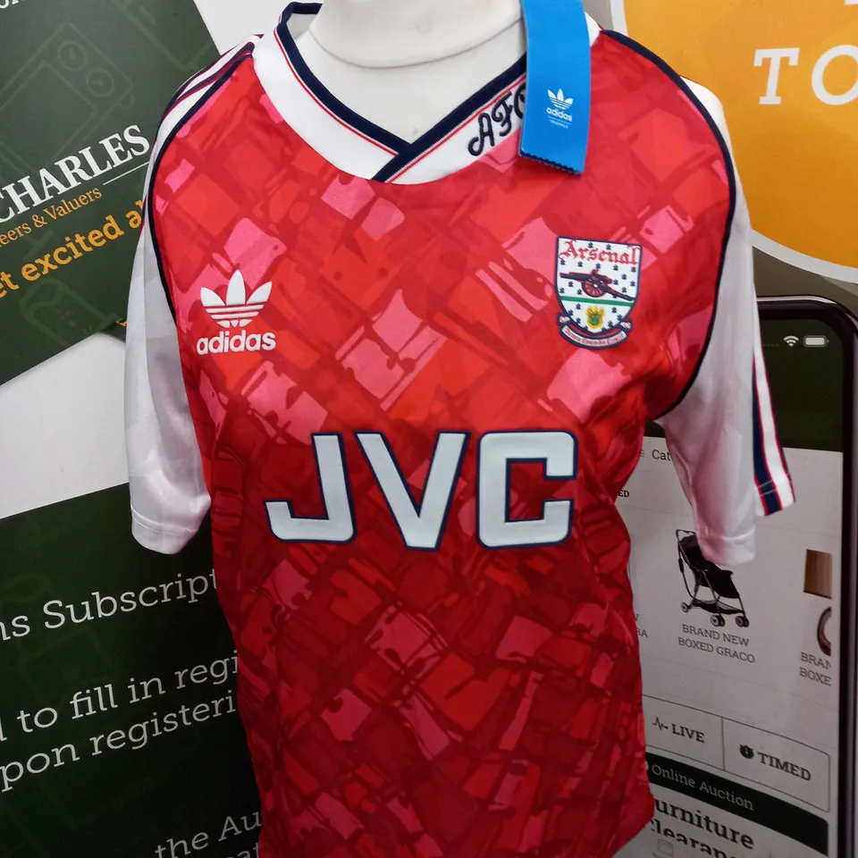 ARSENAL FC HOME RETRO JERSEY SIZE M