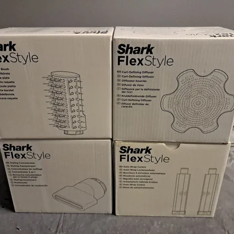 LOT OF 4 SHARK FLEX STYLE ACCESSORIES