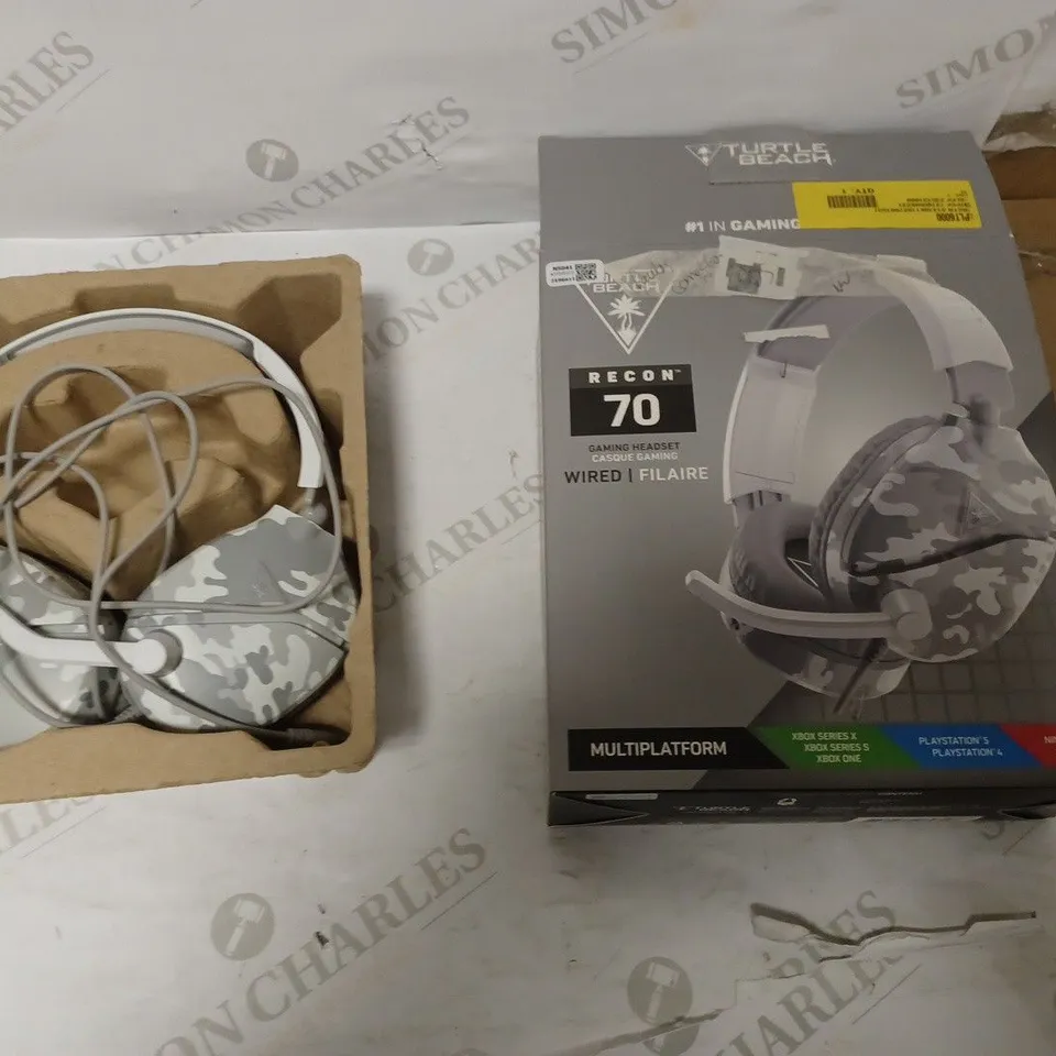 TURTLE BEACH RECON 70 HEADSET WIRED MULTIPLATFORM