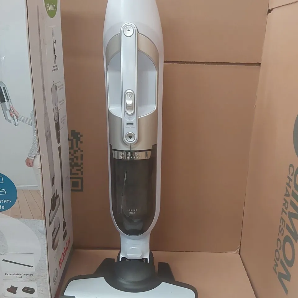 BOXED BOSCH SERIE 4 FLEXXO PROHOME BBH3280GB CORDLESS VACUUM CLEANER - WHITE
