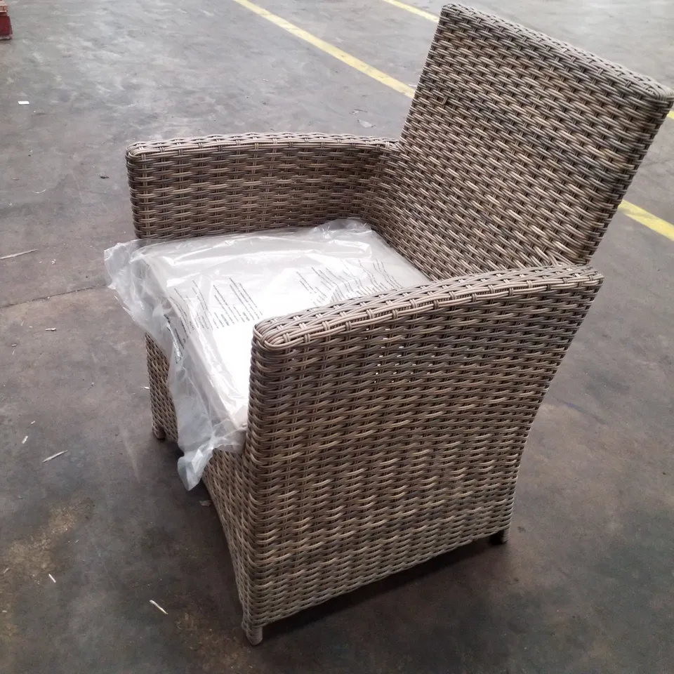 RATTAN GARDEN PATIO DINING CHAIR