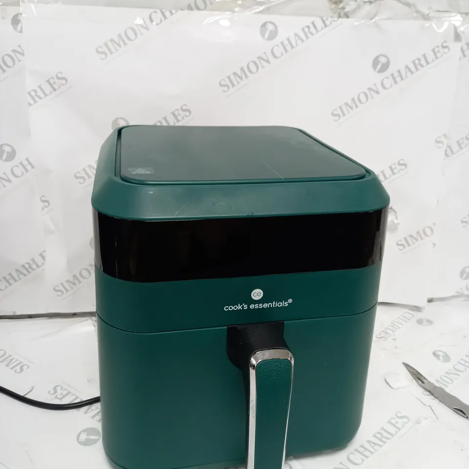 COOKS ESSENTIALS AIR FRYER - EMERALD