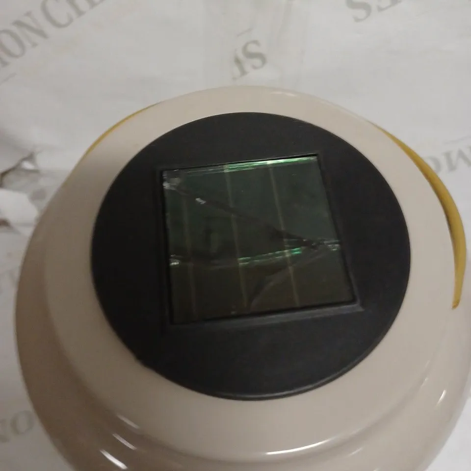 GARDEN REFLECTIONS PATTERNED SOLAR LANTERN LEAF