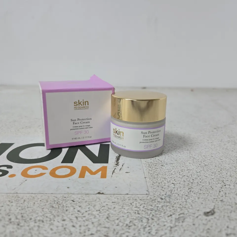 SKIN RESEARCH SUN PROTECTION FACE CREAM SPF 30 – 60 ML
