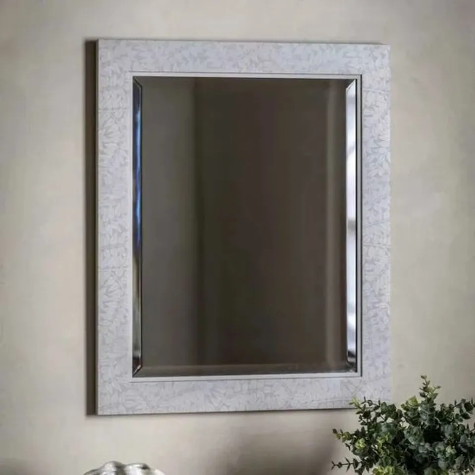 BOXED CROSSLAND GROVE CAVENDISH RECTANGLE MIRROR NATURAL (1 BOX)