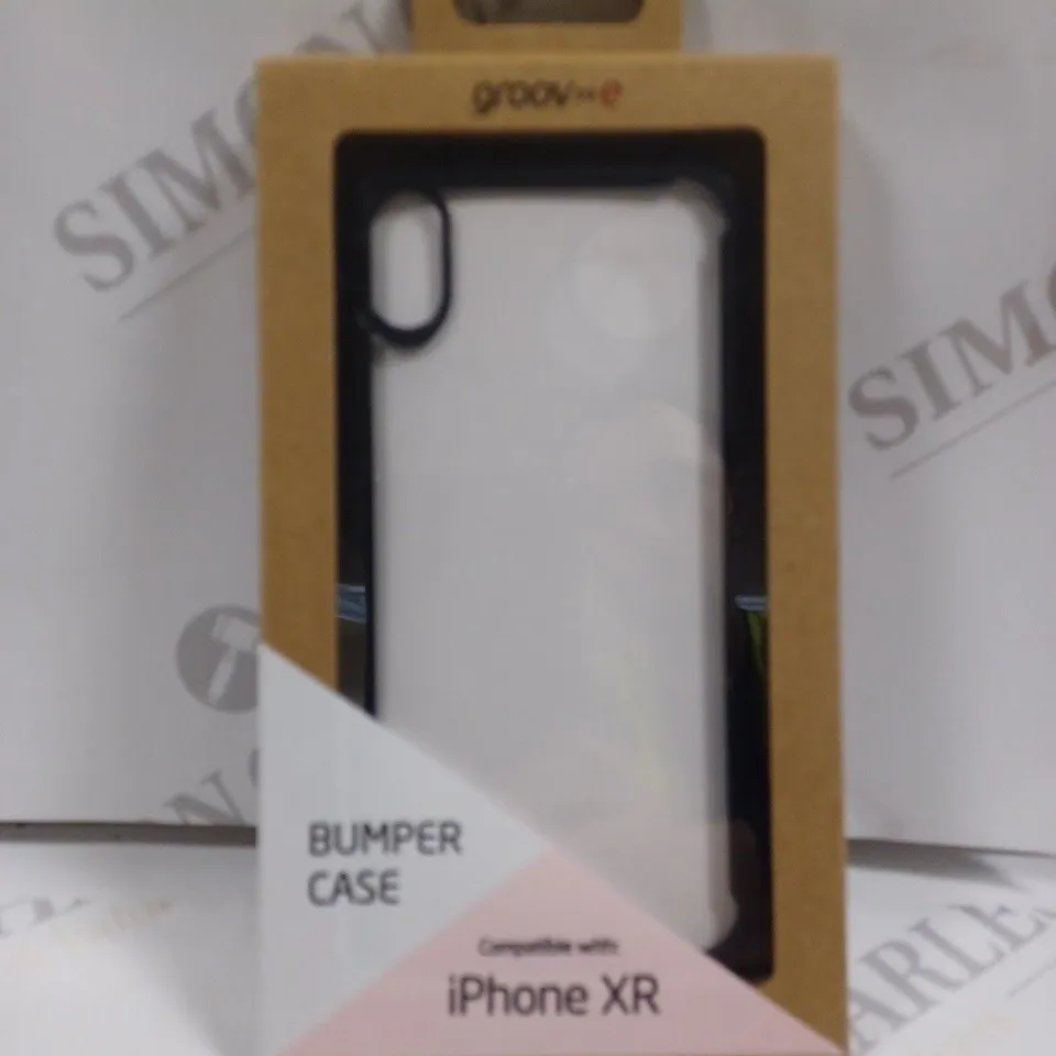 LOT OF APPROXIMATELY 100 GROOVE BUMPER CASES FOR IPHONE XR