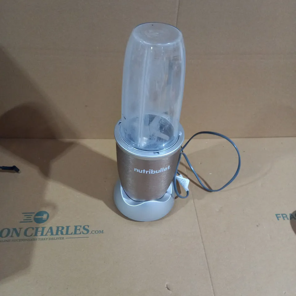 NUTRIBULLET NBLP9 900W BLENDER CHAMPAGNE MULTI-FUNCTION COLD BEVERAGE SMOOTHIE MAKER