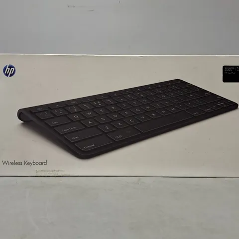 BOXED HP WIRELESS KEYBOARD IN BLACK