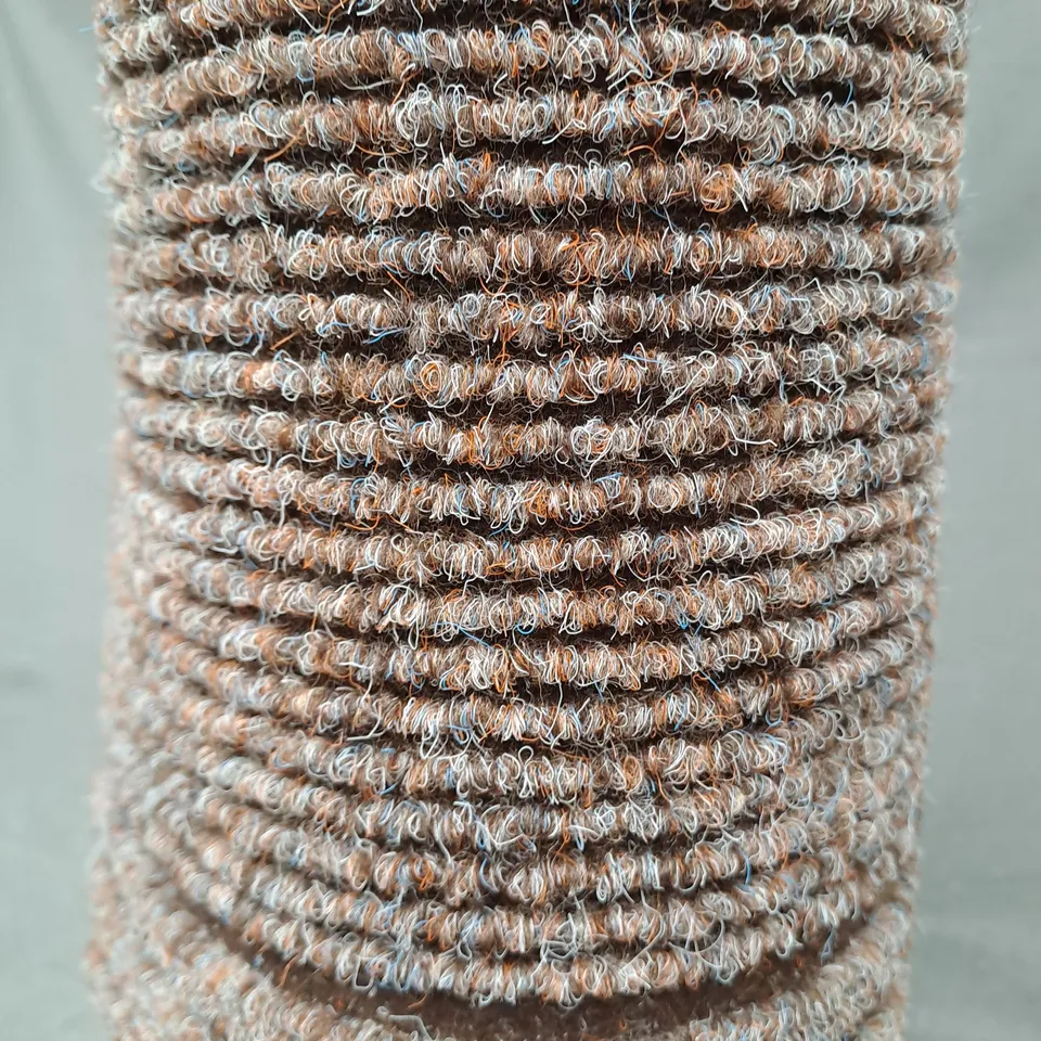 UNBRANDED WELCOME MAT RUG IN BROWN/MULTICOLOURED 