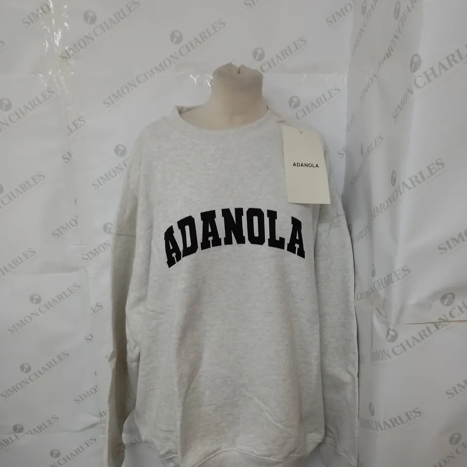 ADANOLA OVERSIZED SWEATSHIRT SIZE L