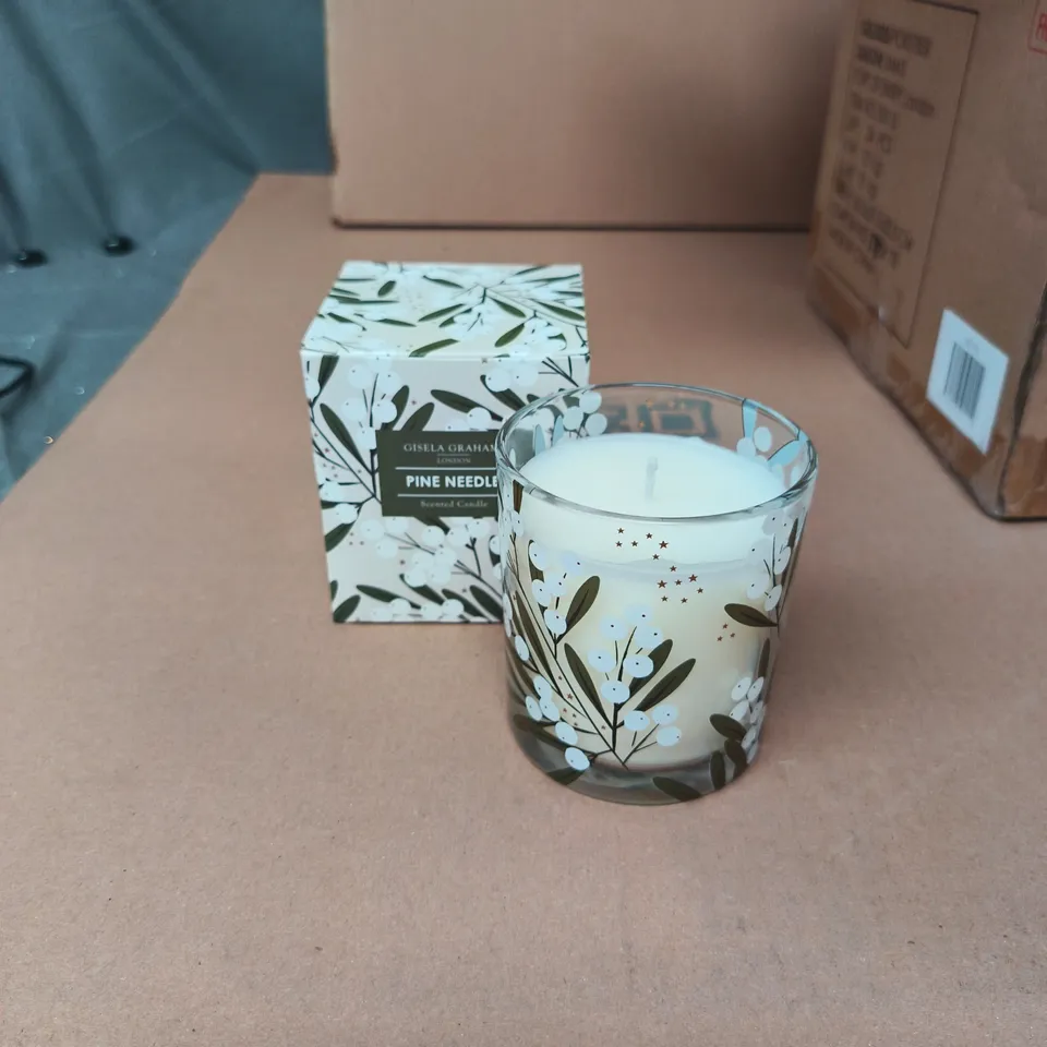 GISELA GRAHAM LONDON PINE NEEDLE SCENTED CANDLE – 24 PACK (CARTON)