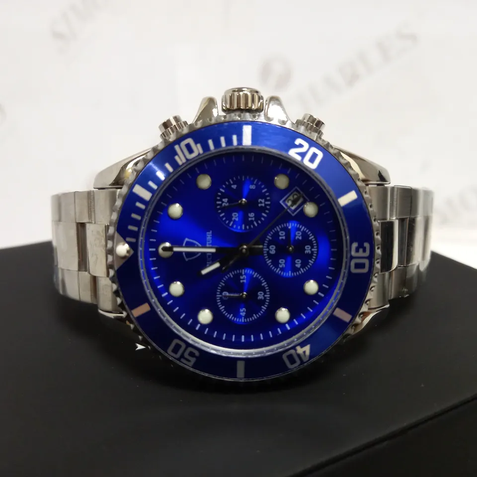 RUCKSTUHL CHRONOGRAPH STYLE BRACELET STRAP WRISTWATCH RRP £560