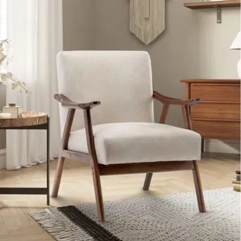 BOXED CASSIDEE UPHOLSTERED ARMCHAIR