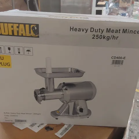 BRAND NEW BOXED BUFFALO CD400-E HEAVY DUTY MEAT MINCER