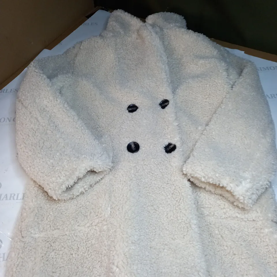 WOMENS FLEECED BUTTUON JACKET SIZE 12