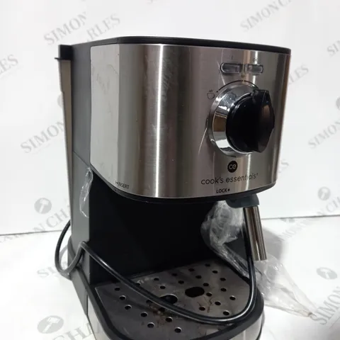 BOXED COOK'S ESSENTIALS PUMP ESPRESSO COFFEE MACHINE