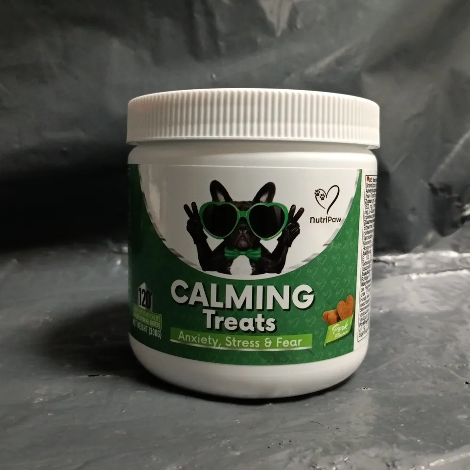 NUTRIPAW PORK FLAVOUR CALMING TREATS (120 CHEWS)