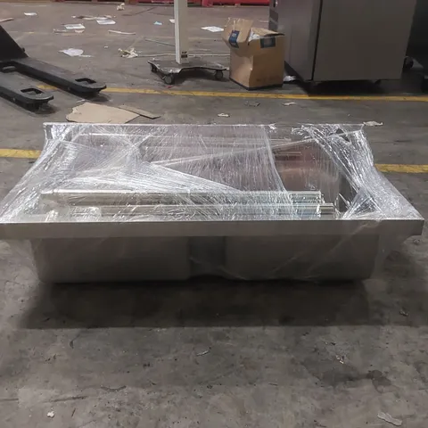 STAINLESS STEEL DOUBLE BOWL COMMERCIAL KITCHEN SINK