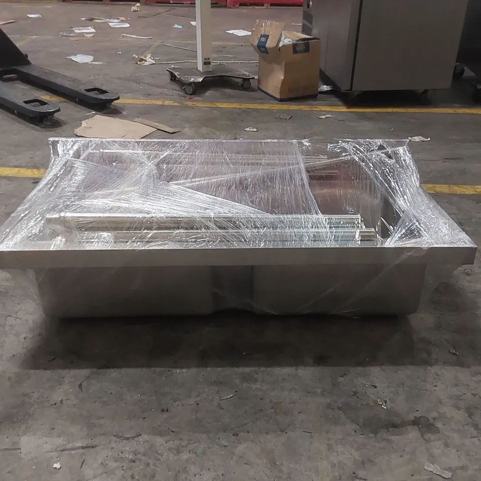 STAINLESS STEEL DOUBLE BOWL COMMERCIAL KITCHEN SINK