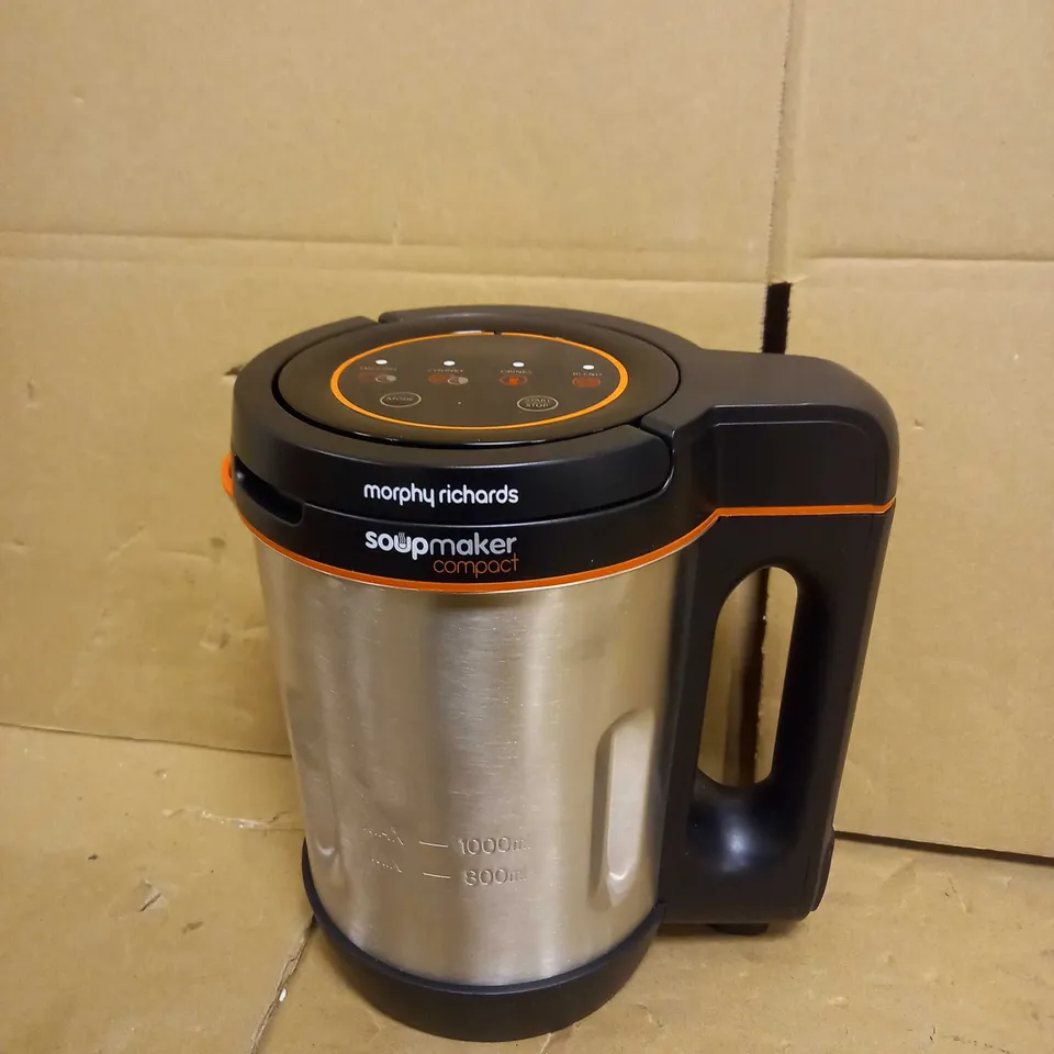 MORPHY RICHARDS COMPACT SOUP MAKER 