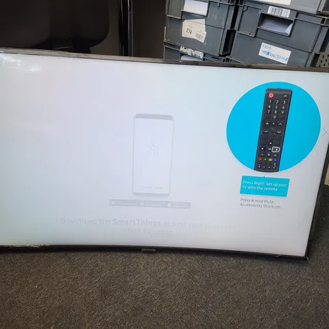 SAMSUNG 49" 4K HDR CURVED SMART TV (UE49RU7300K)