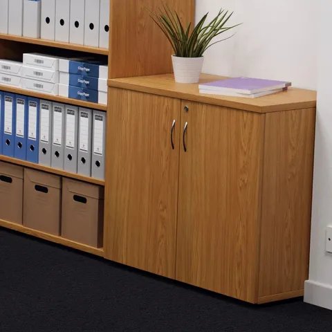 BOXED BUARIKI 2-DOOR STORAGE CABINET (3 BOXES)