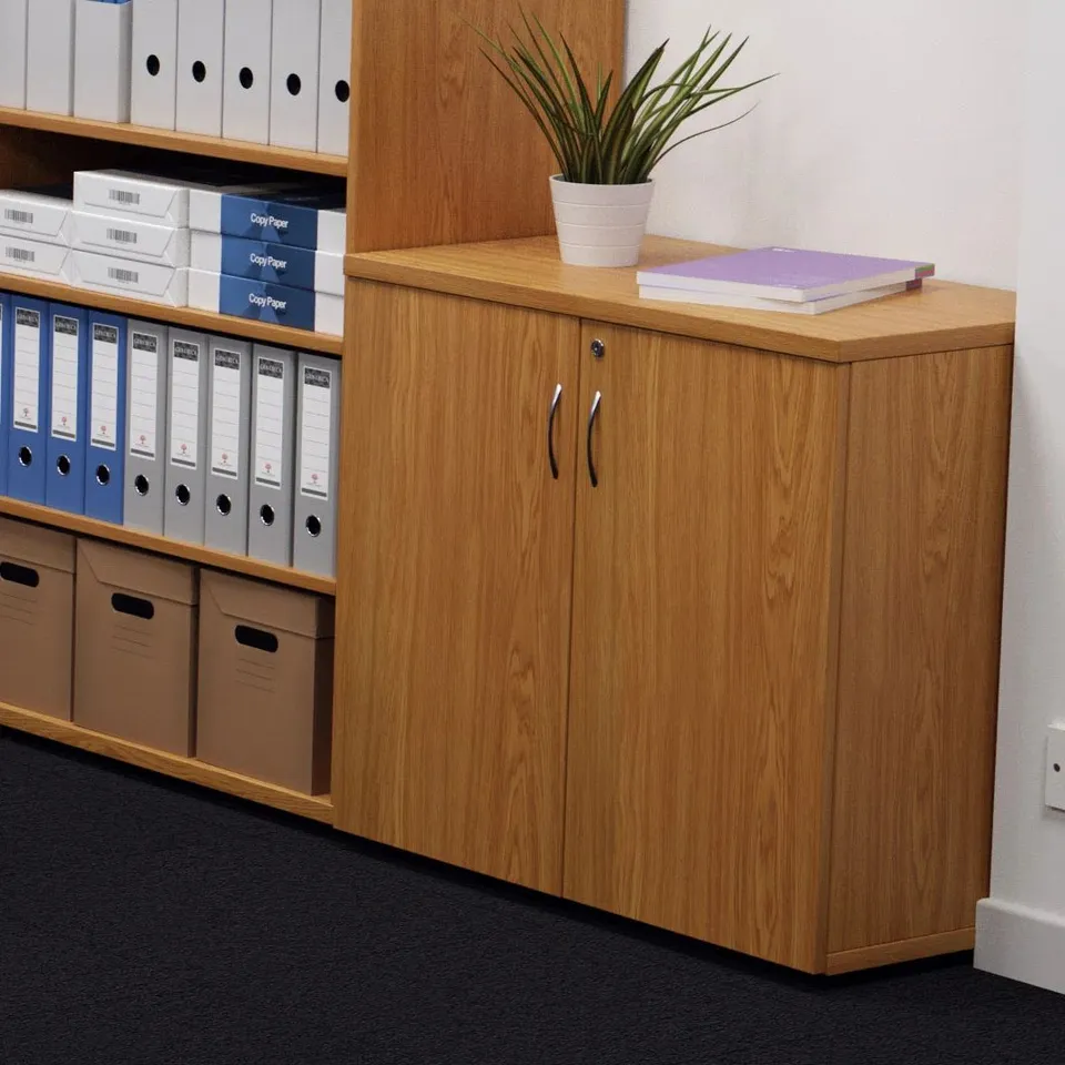 BOXED BUARIKI 2-DOOR STORAGE CABINET (3 BOXES)