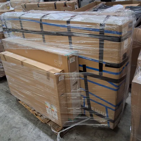 PALLET CONTAINING 5 ASSORTED DAMAGED TVS