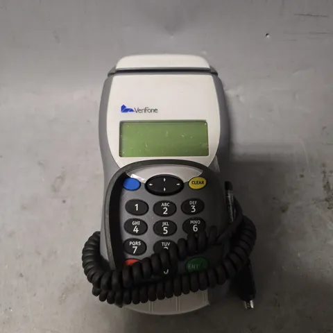 BOX OF APPROXIMATELY 9 VERIFONE SECURE PIN PAD CARD MACHINES