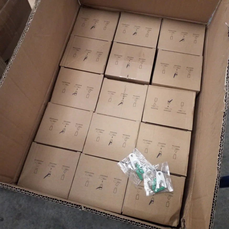 BOX CONTAINING APPROXIMATELY 15 BRAND NEW PRISM SOAP DISPENSERS
