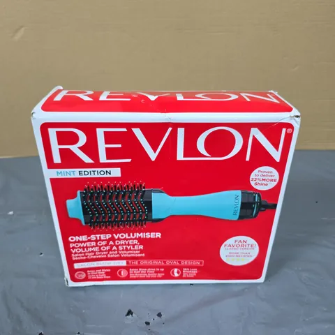 BOXED REVLON SALON ONE-STEP HAIR DRYER AND VOLUMISER