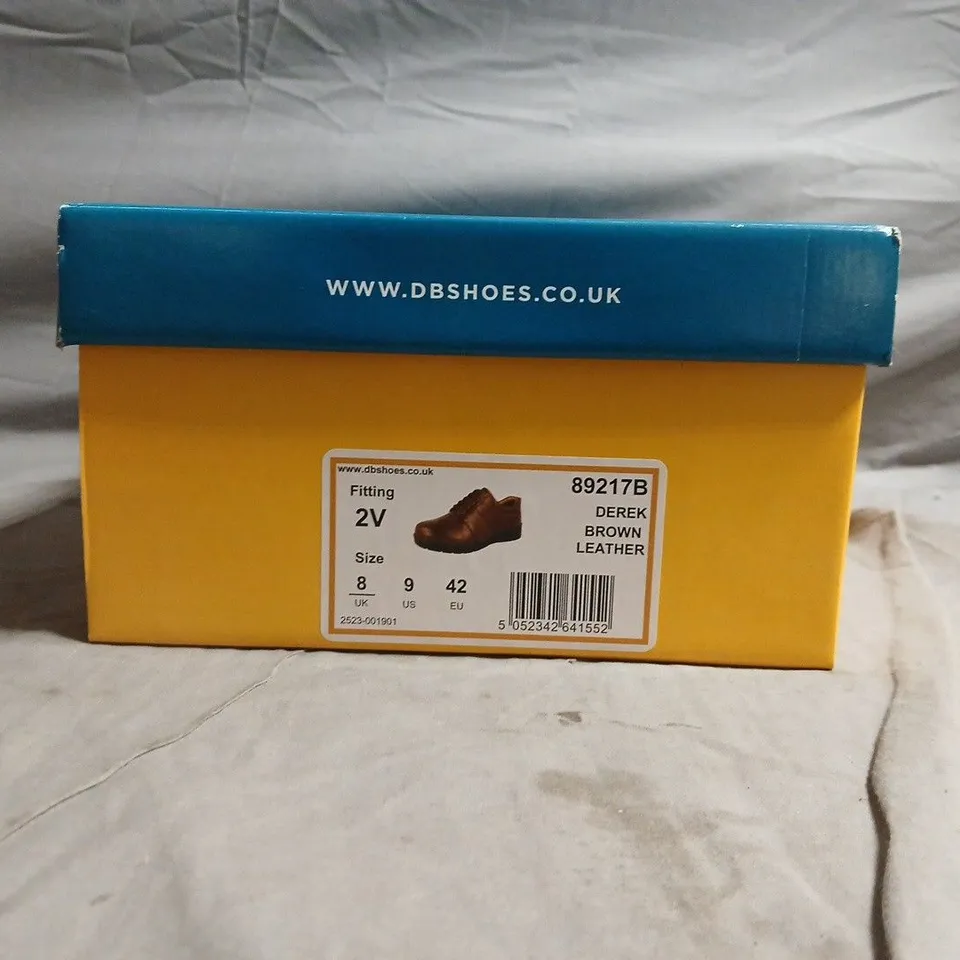 Derek Brown Leather Shoes – Men's dress shoes