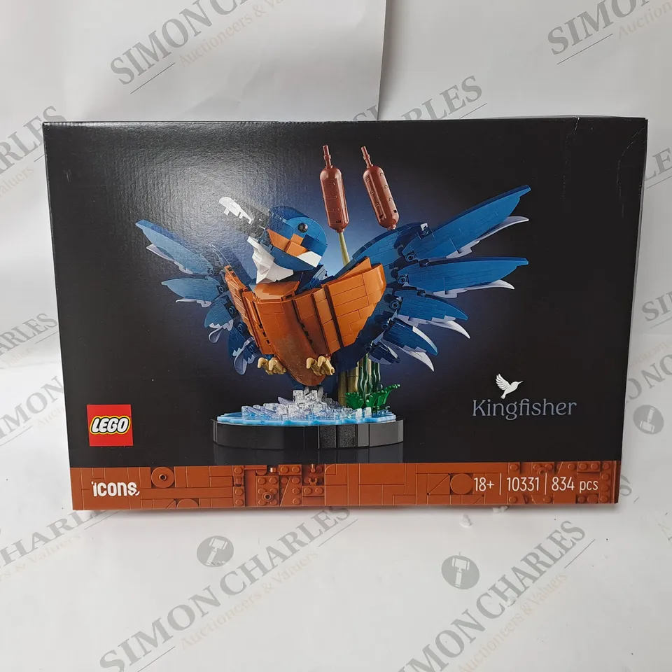 BOXED LEGO ICONS 10331 KINGFISHER BIRD