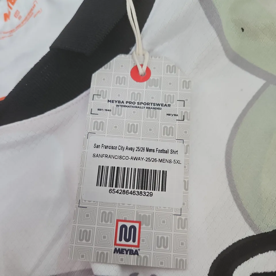 MEYBA SAN FRANCISCO AWAY 25/26 MENS FOOTBALL SHIRT – 5XL