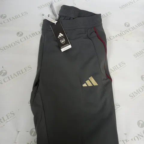 ADIDAS ARSENAL FC TRACKSUIT BOTTOMS SIZE L
