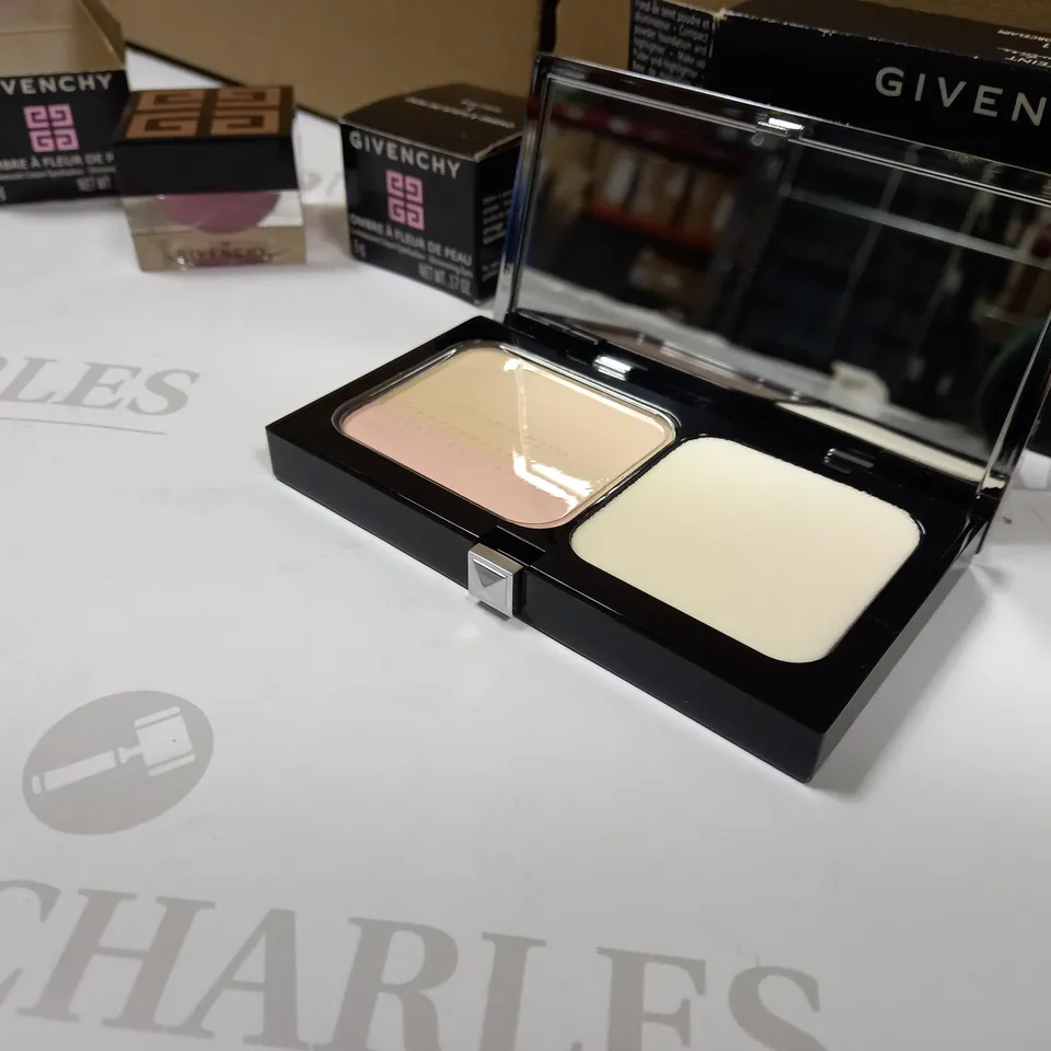 LOT OF APPROX 3 GIVENCHY ASSORTED PRODUCTS TO INCLUDE: ROSE CREAM EYE SHADOW, COMPACT FOUNDATION